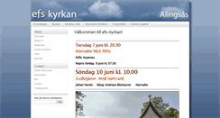 Desktop Screenshot of efskyrkan.se